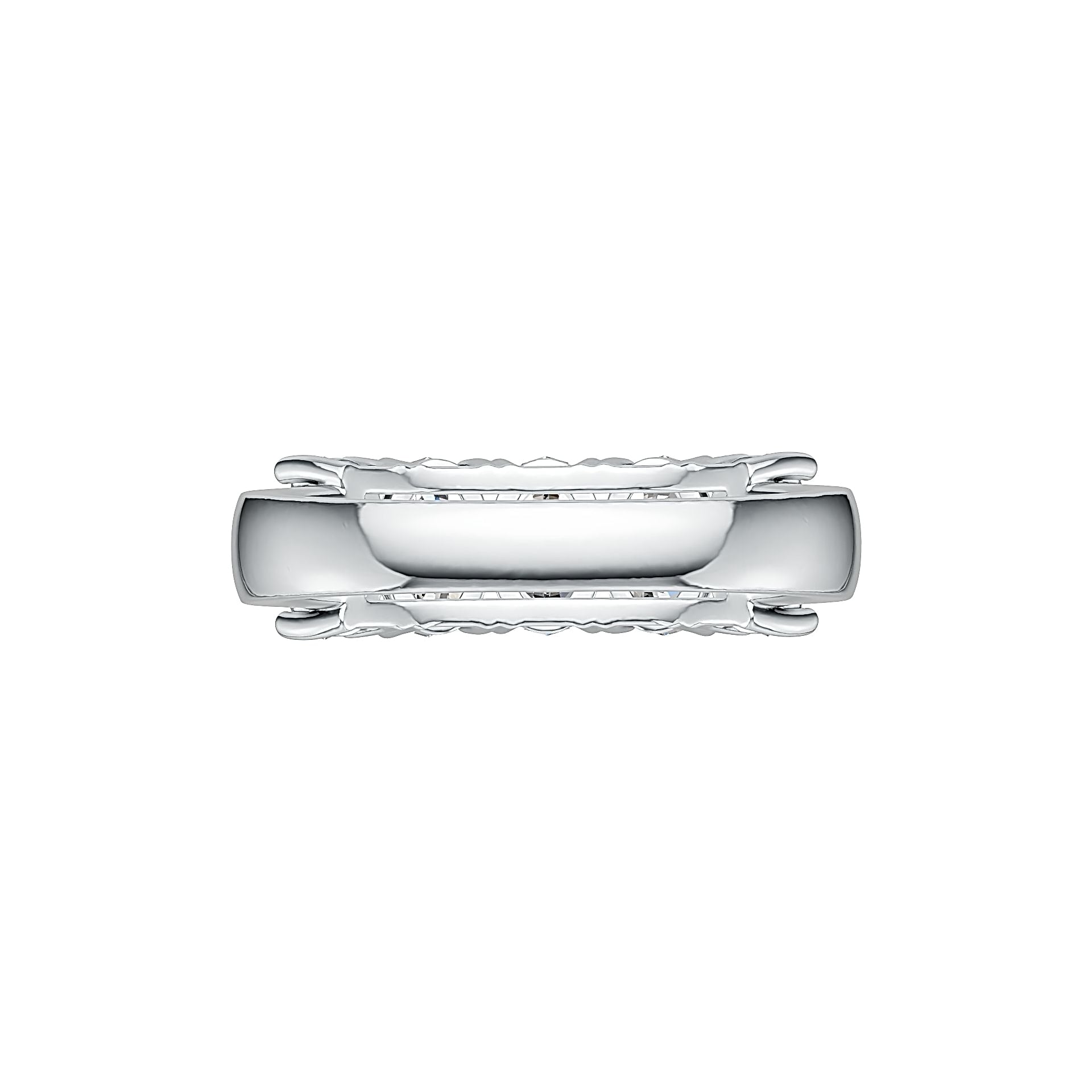 14K Gold Semi Mount Ring Setting Round RD Band圈戒mm DHJ