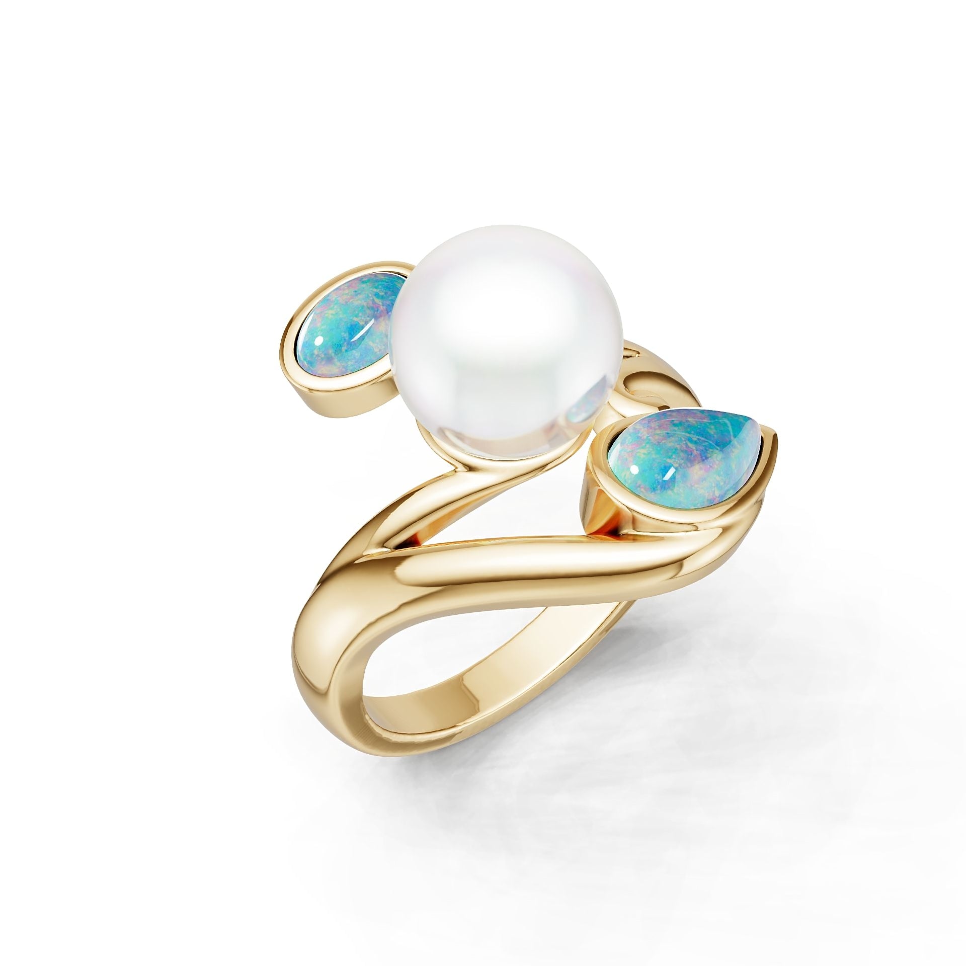 18K Gold Semi Mount Ring Setting Round Ro 2x2mm Syz Jewelry