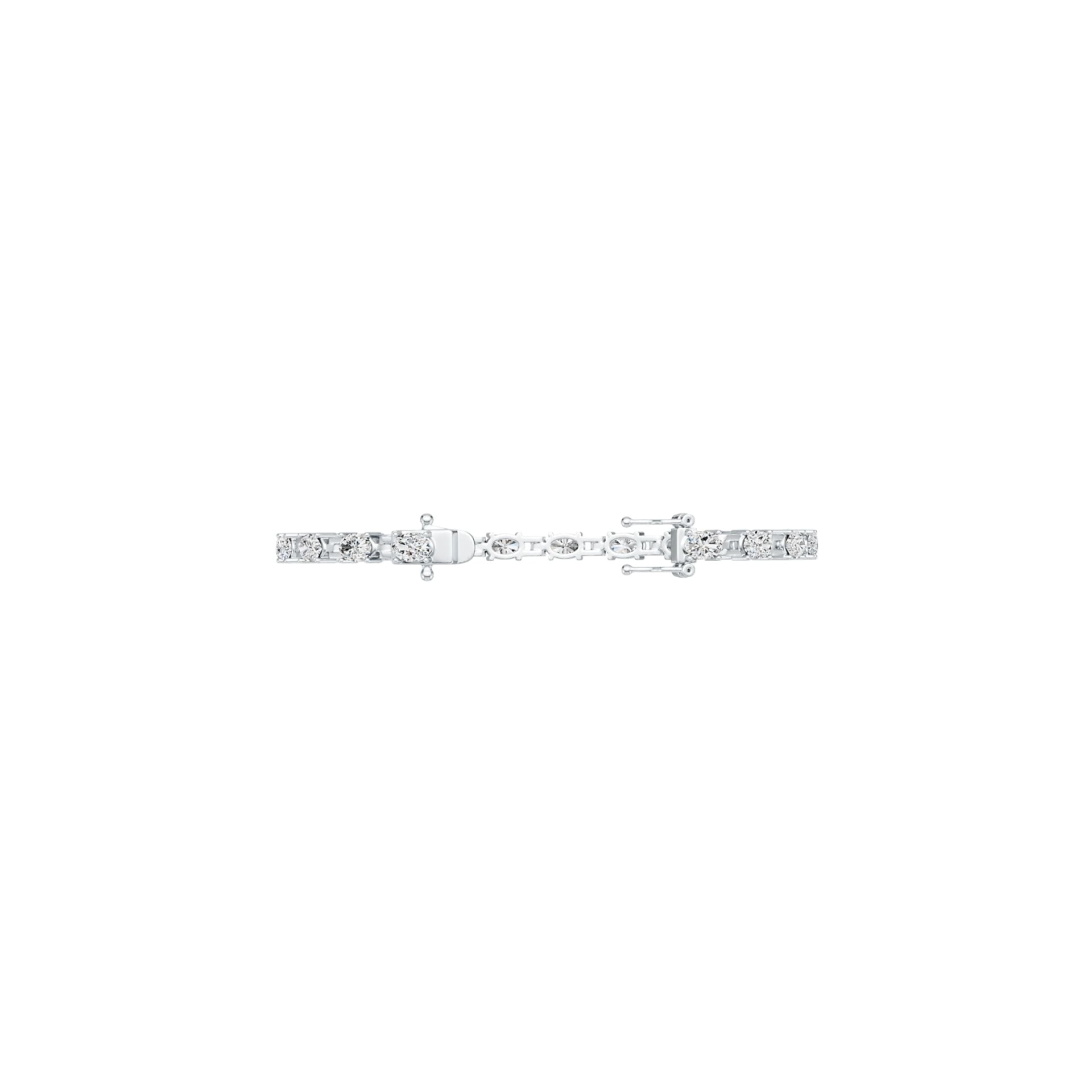 Sterling Silver Semi Mount Tennis Bracelet Setting DHJ