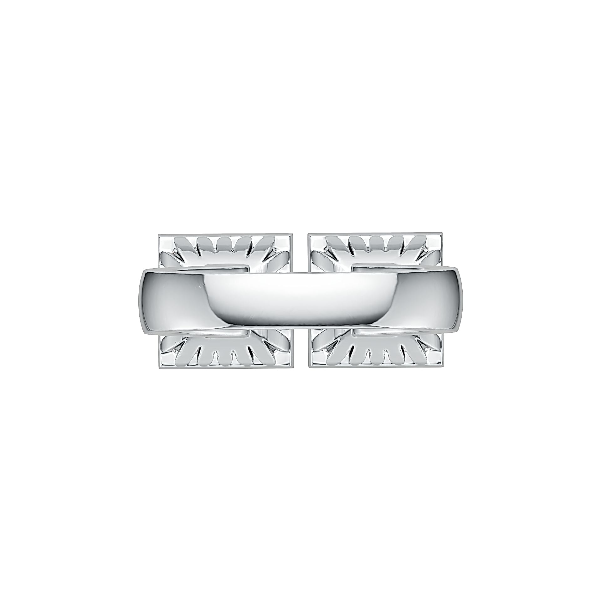 10K Gold Semi Mount Ring Setting Princess SQ 6x6mm Toi et Moi Moissanite Accent DHJ
