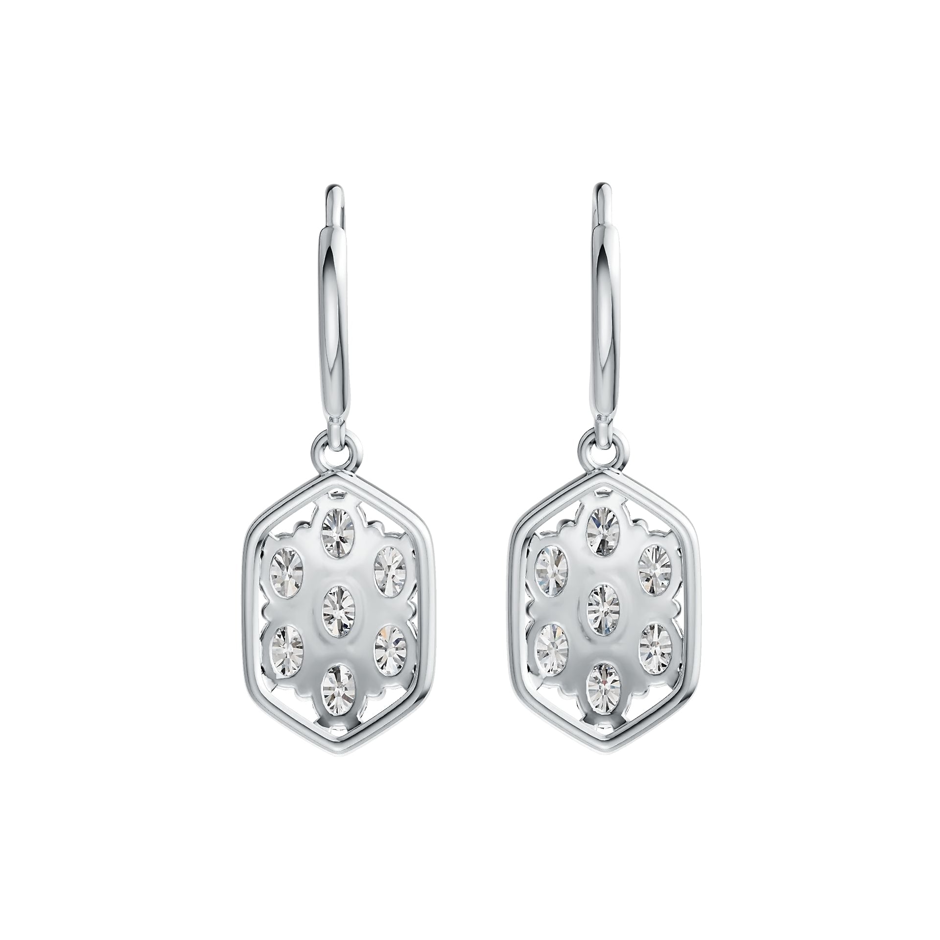 Sterling Silver Semi Mount Earrings Setting Oval OV 4X3mm DHJ