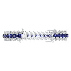 14K Gold Semi Mount Bracelet Setting Round Ro 5x2mm Syz Jewelry