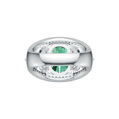 10K Gold Semi Mount Ring Setting Oval OV 12X10MM with Moissanite Accent DHJ