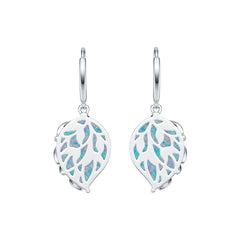 Sterling Silver Semi Mount Earrings Setting Pear PE 16X12mm Cabochon DHJ