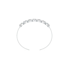 14K Gold Semi Mount Bracelet Setting Oval OV 9x7mm Syzjewelry