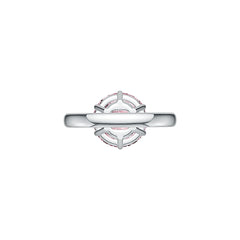 18K Gold Semi Mount Ring Setting Round RD 11.5mm DHJ