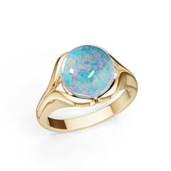 18K Gold Semi Mount Ring Setting Round Ro 10x10mm Syz Jewelry