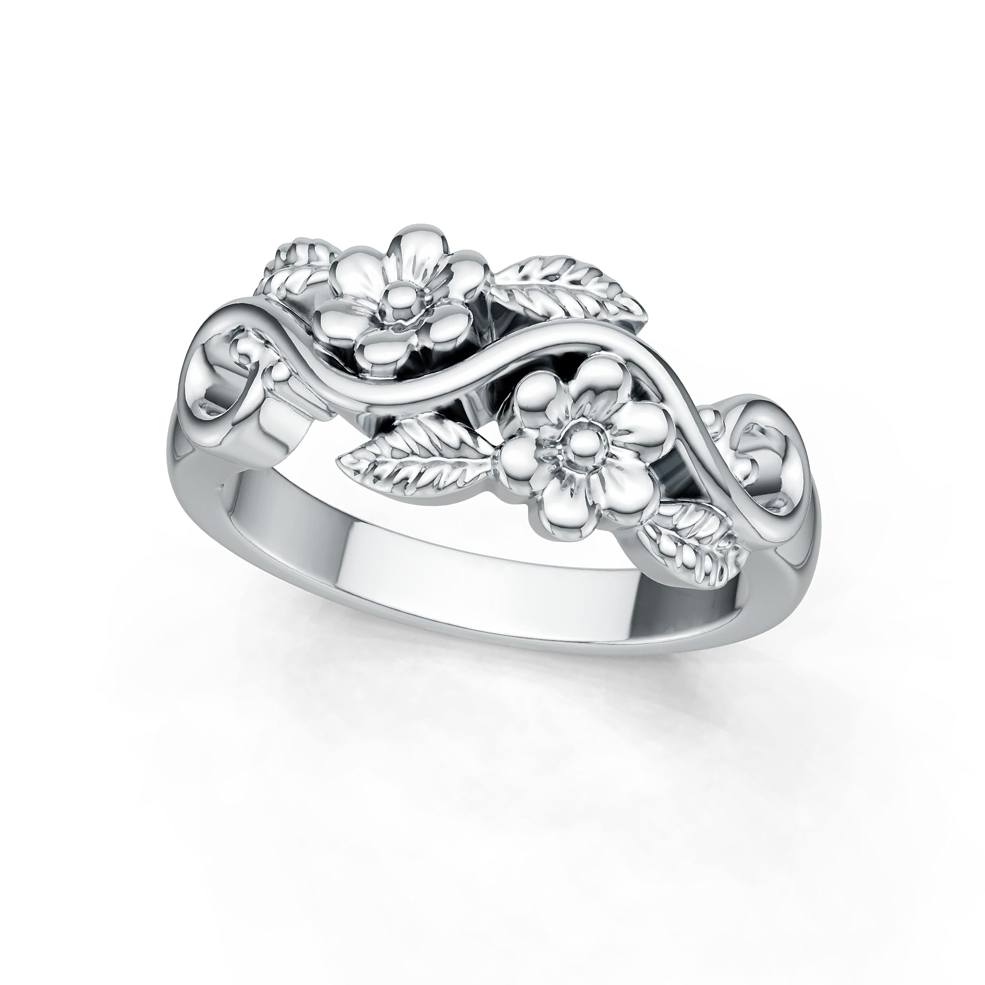 10K Gold Semi Mount Ring Setting Round Ro Syz Jewelry