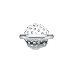 Sterling Silver Semi Mount Ring Setting Round RD 3x3mm DHJ