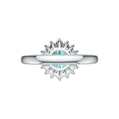 Sterling Silver Semi Mount Ring Setting Round RD 7X7mm Syzjewelry