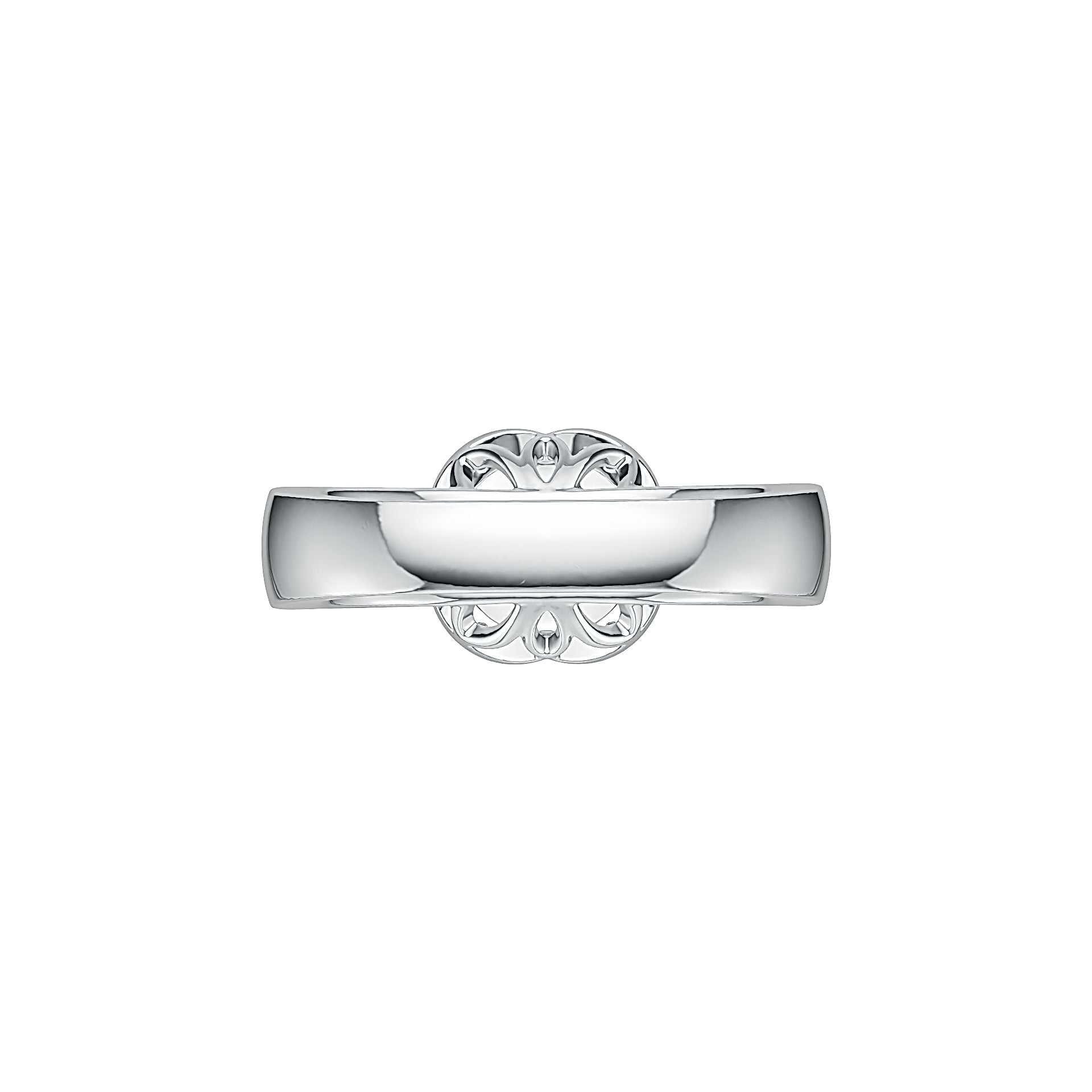 Sterling Silver Semi Mount Ring Setting Round RD 9X9MM DHJ