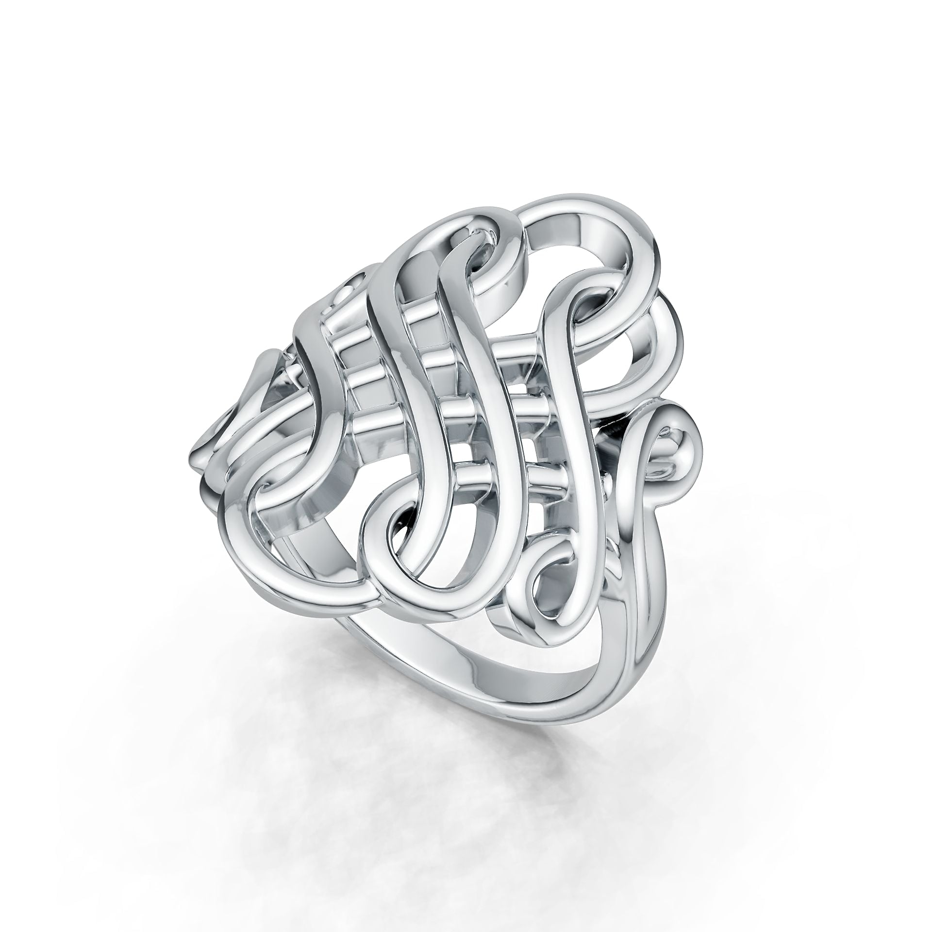 10K Gold Semi Mount Ring Setting Round Ro 6x6mm Syz Jewelry