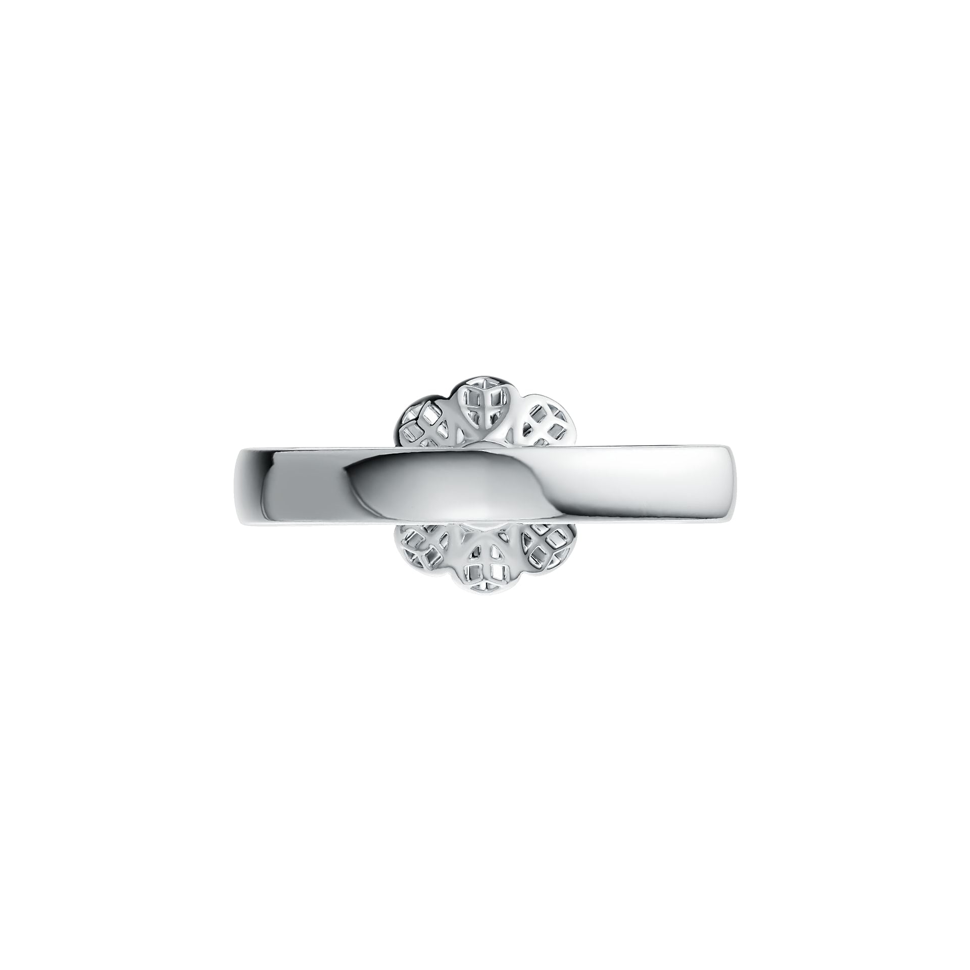 Sterling Silver Semi Mount Ring Setting Round RD 10x10mm DHJ