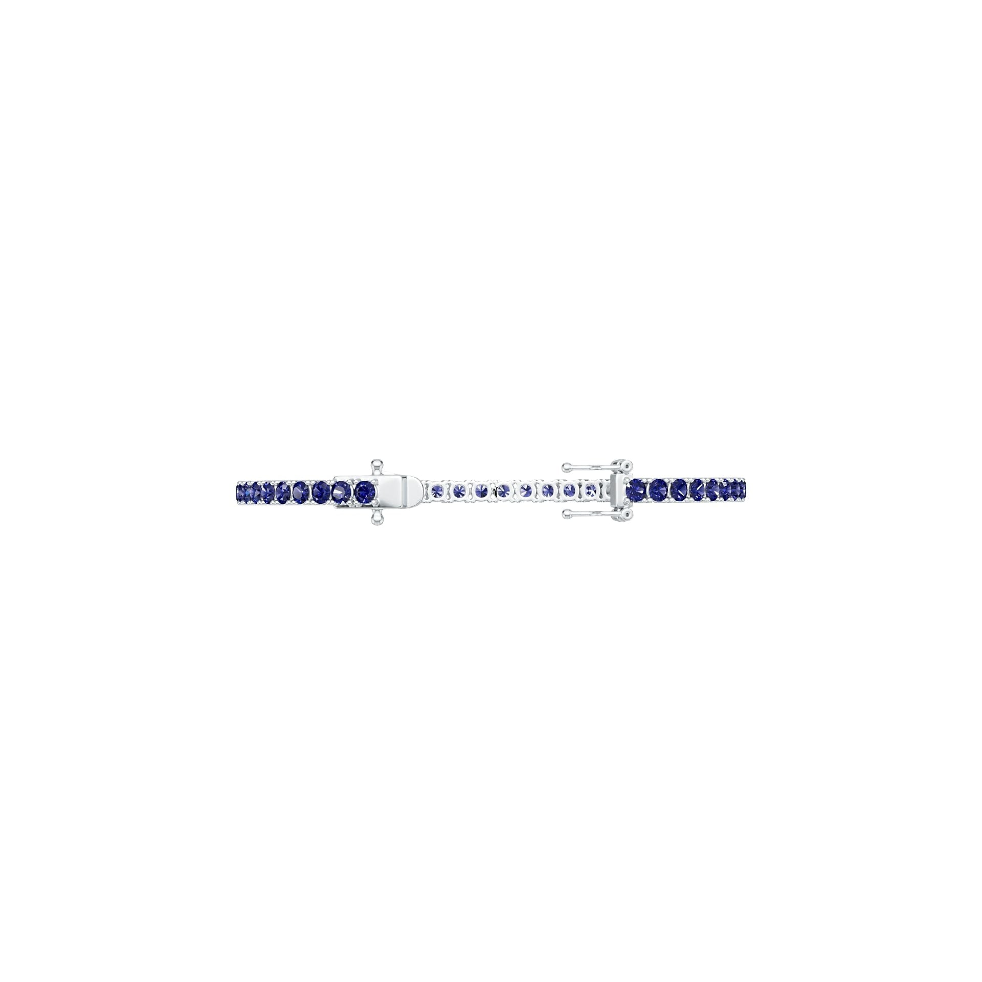 Sterling Silver Semi Mount Bracelet Setting Round Rd Syzjewelry
