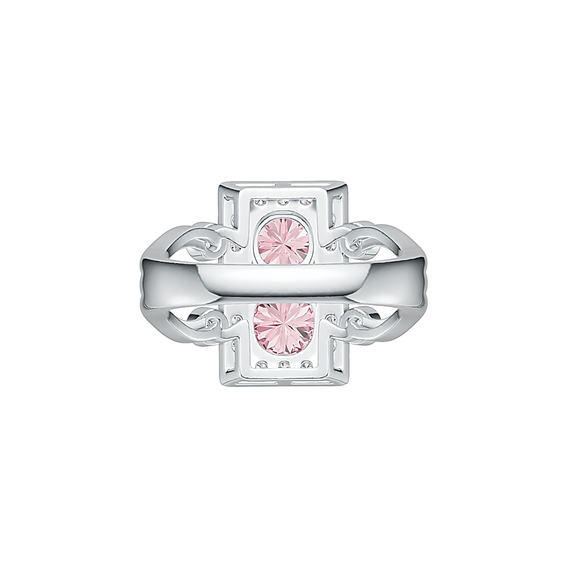 Sterling Silver Semi Mount Ring Setting Round RD 6x6mm DHJ