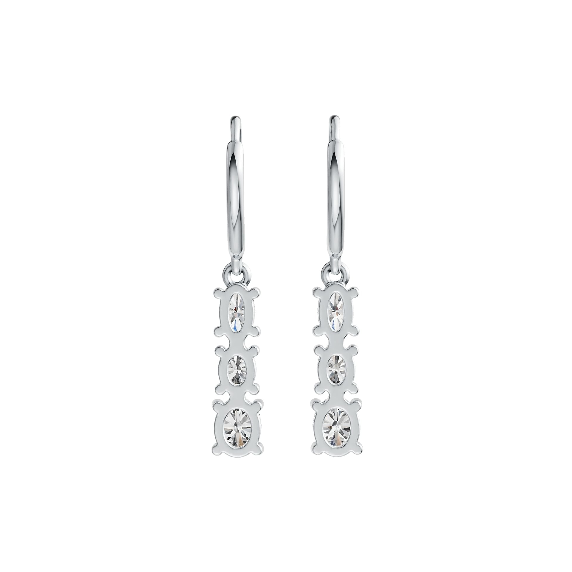 Sterling Silver Semi Mount Earrings Setting Oval OV 5X4mm OV 5X3mm OV 4X3mm DHJ