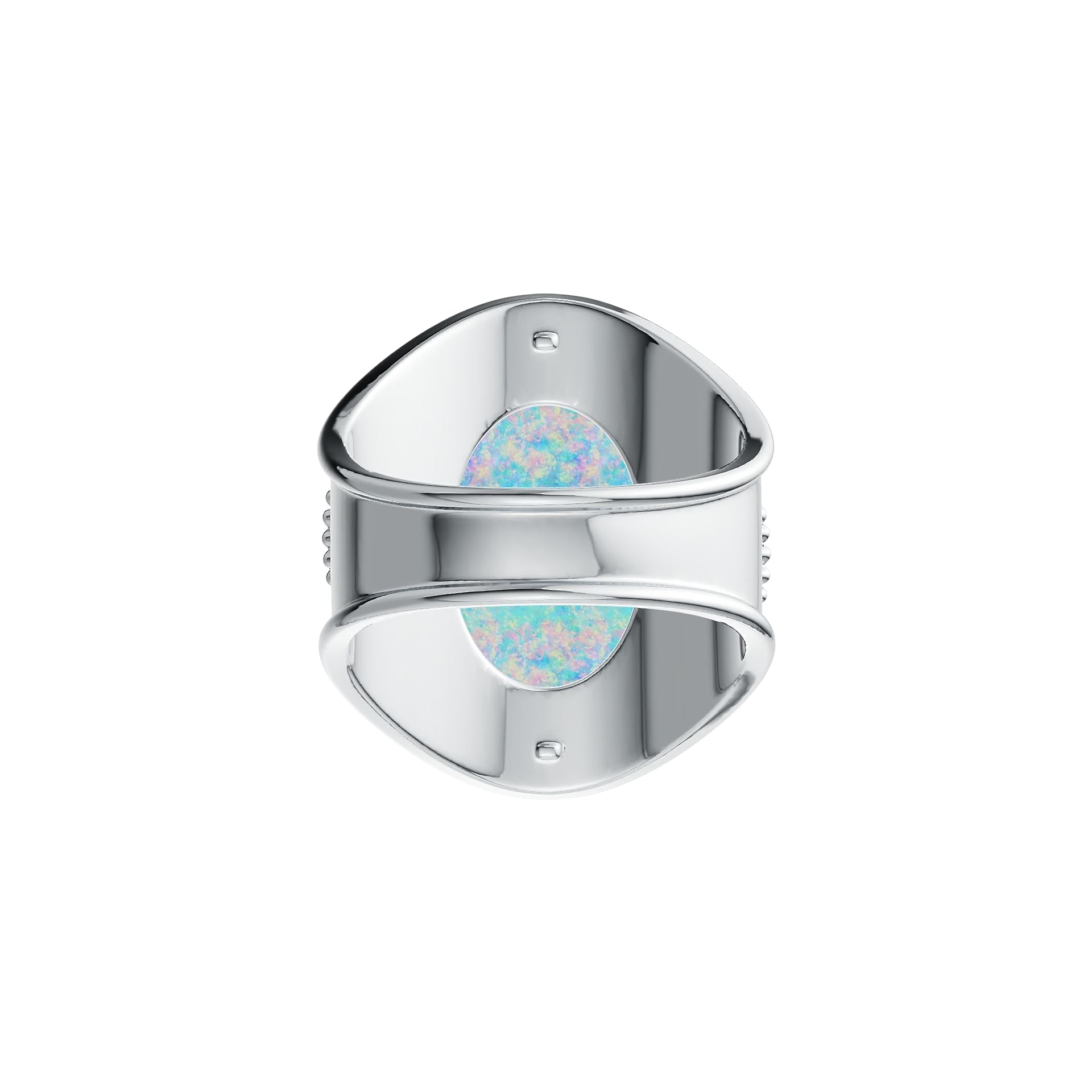 Sterling Silver Semi Mount Ring Setting Oval OV 14X10mm DHJ