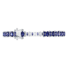 14K Gold Semi Mount Bracelet Setting Oval OV 6x4mm Diamond Accent DHJ