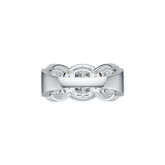 14K Gold Semi Mount Ring Setting Oval OV 6X4mm Diamond Accent DHJ