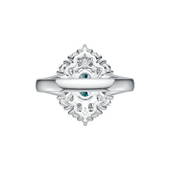 Sterling Silver Semi Mount Ring Setting Oval OV 7X5mm DHJ