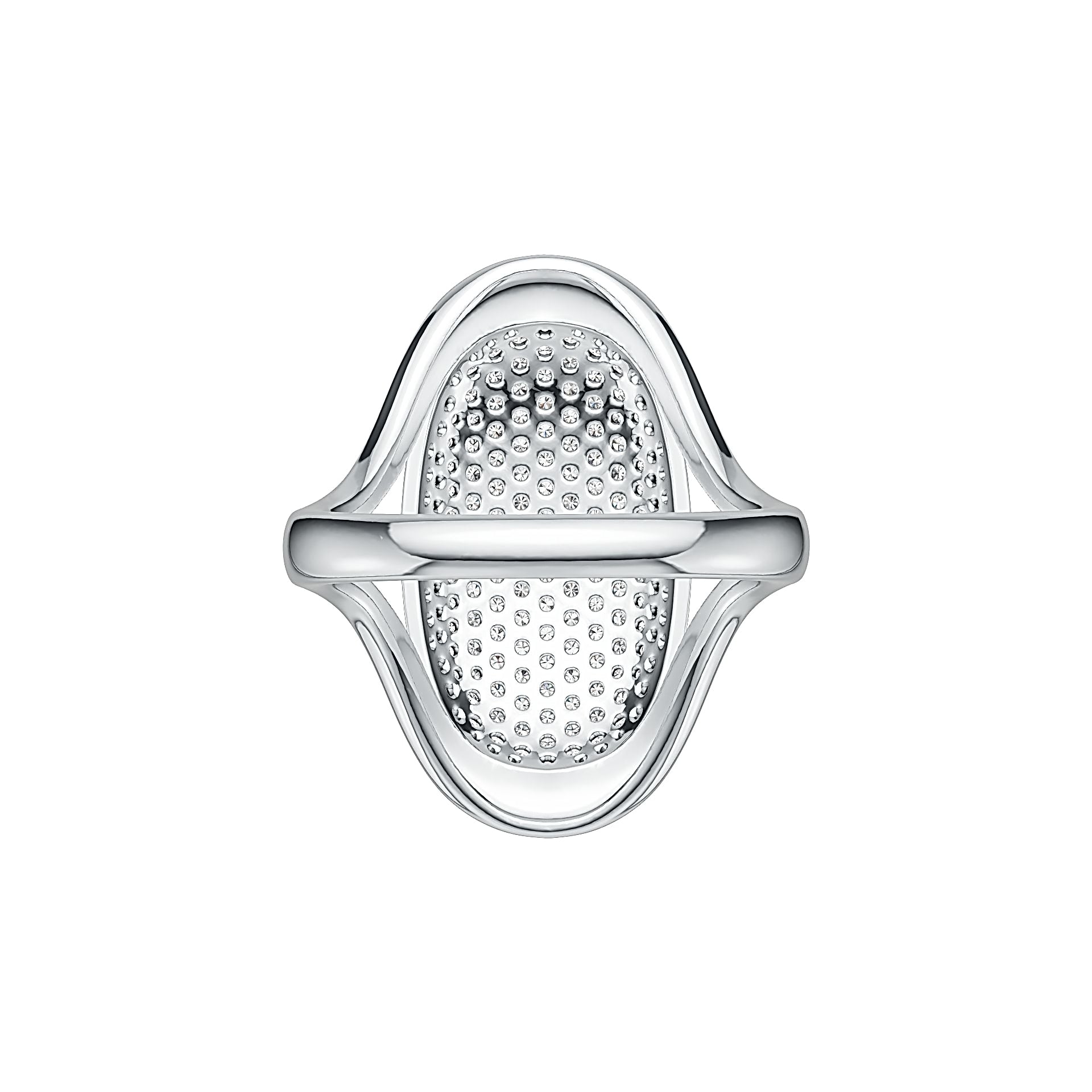 Sterling Silver Semi Mount Ring Setting Round RD 1.25mm DHJ