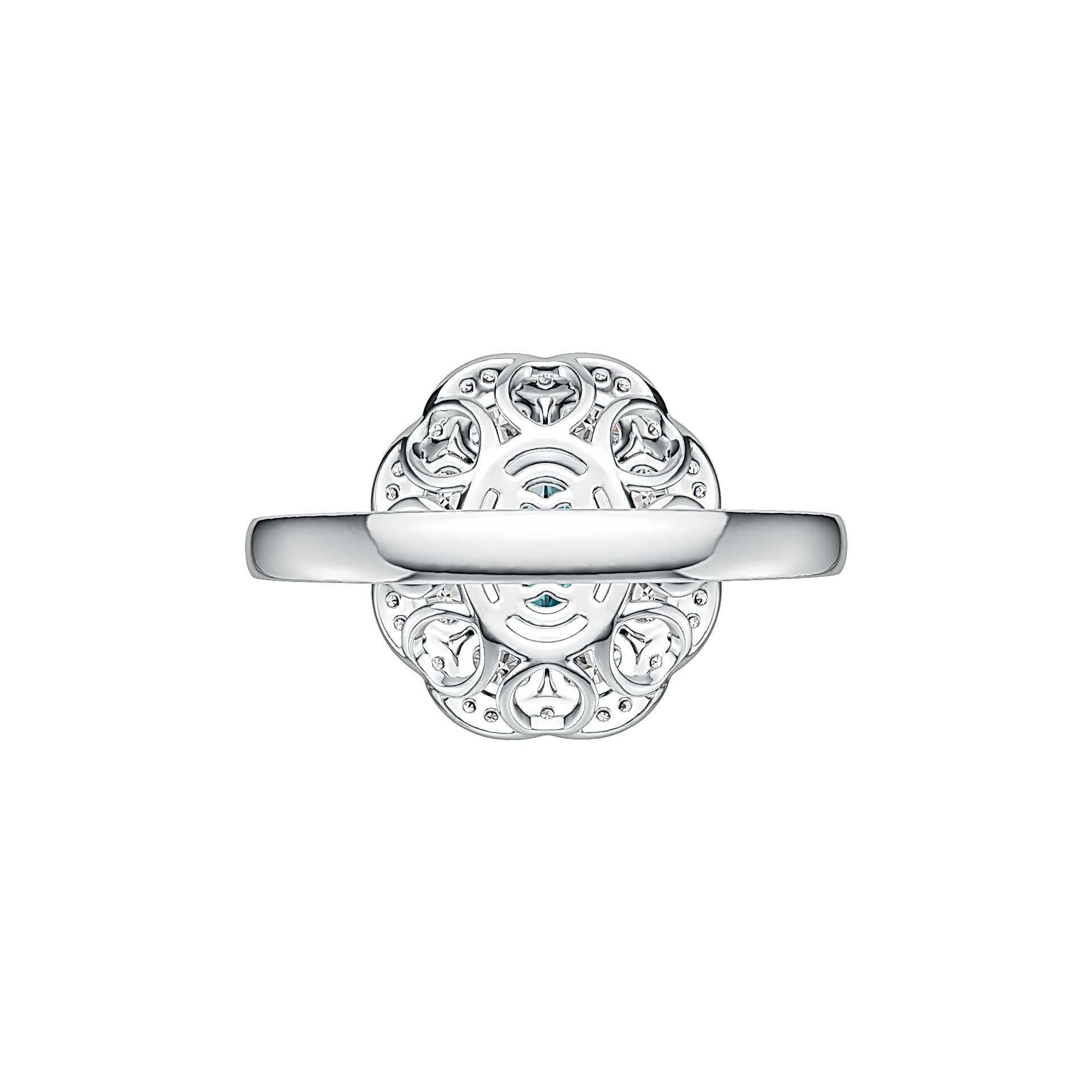 Sterling Silver Semi Mount Ring Setting Oval OV 7X5mm DHJ