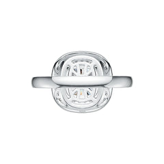 Sterling Silver Semi Mount Ring Setting Cushion CU 8X8mm Syzjewelry