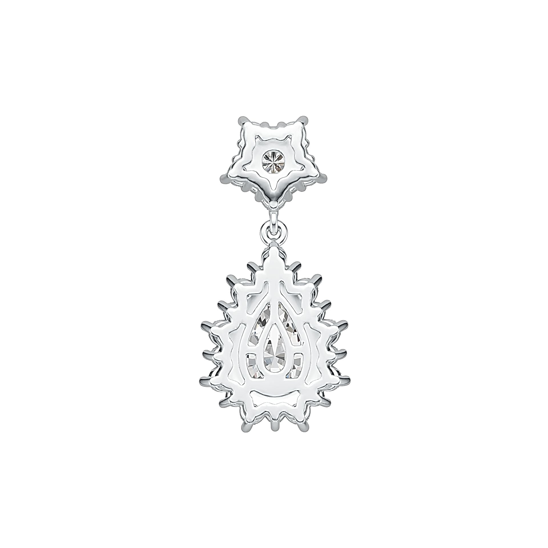 Sterling Silver Semi Mount Pendant Setting Syzjewelry