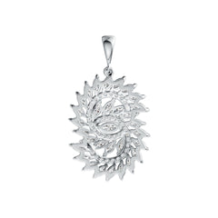 18K Gold Semi Mount Pendant Setting Marquise MQ 5X2.5mm MQ 4X2mm Diamond Accent DHJ