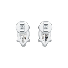 Sterling Silver Semi Mount Earrings Setting Marquise MQ 9X4.5mm Stud DHJ