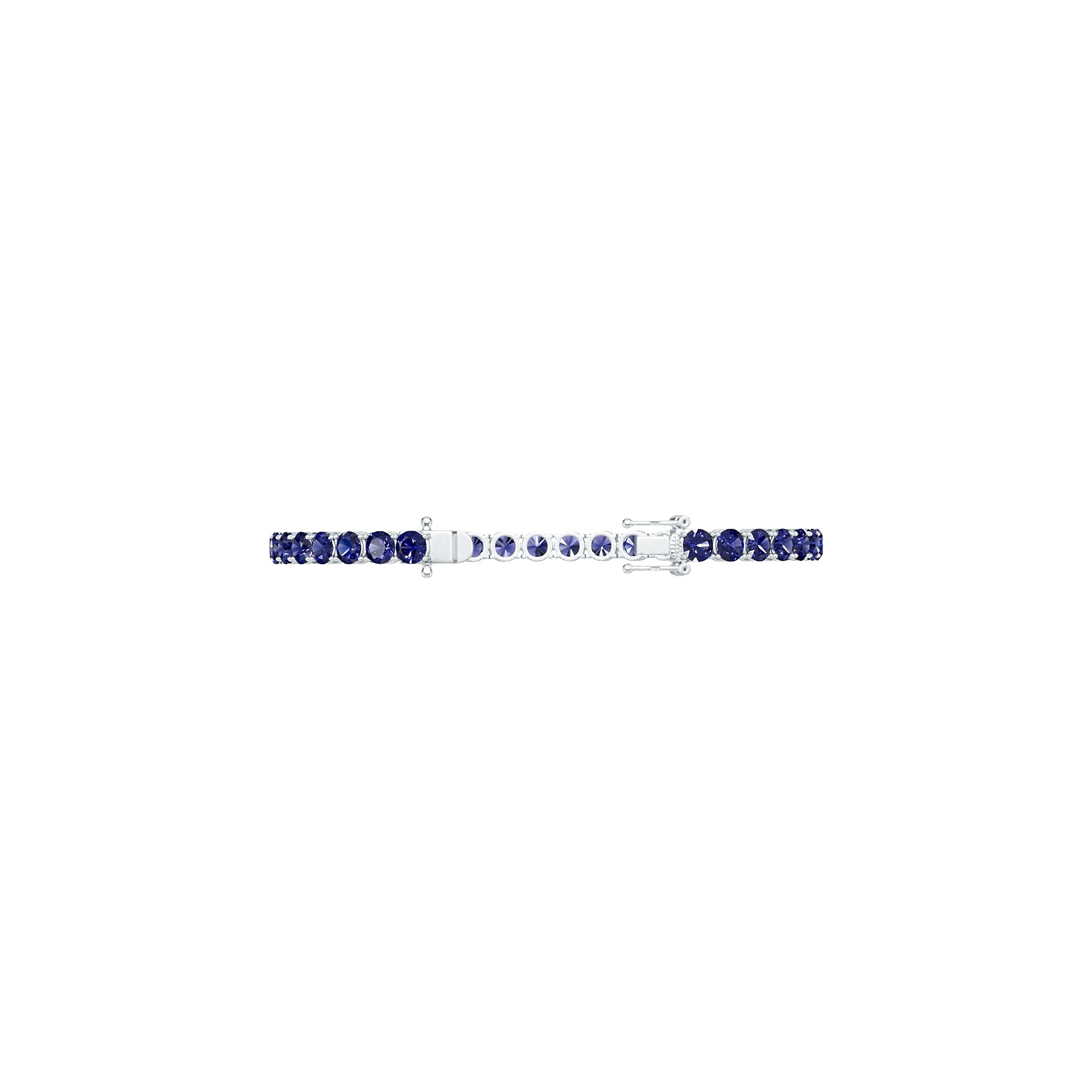 Sterling Silver Semi Mount Tennis Bracelet Setting Round RD 5x5mm Syzjewelry