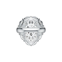 14K Gold Semi Mount Ring Setting Pear PE 11X9mm DHJ