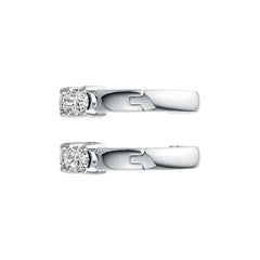 Sterling Silver Semi Mount Earrings Setting Oval OV 5x3mm Syzjewelry