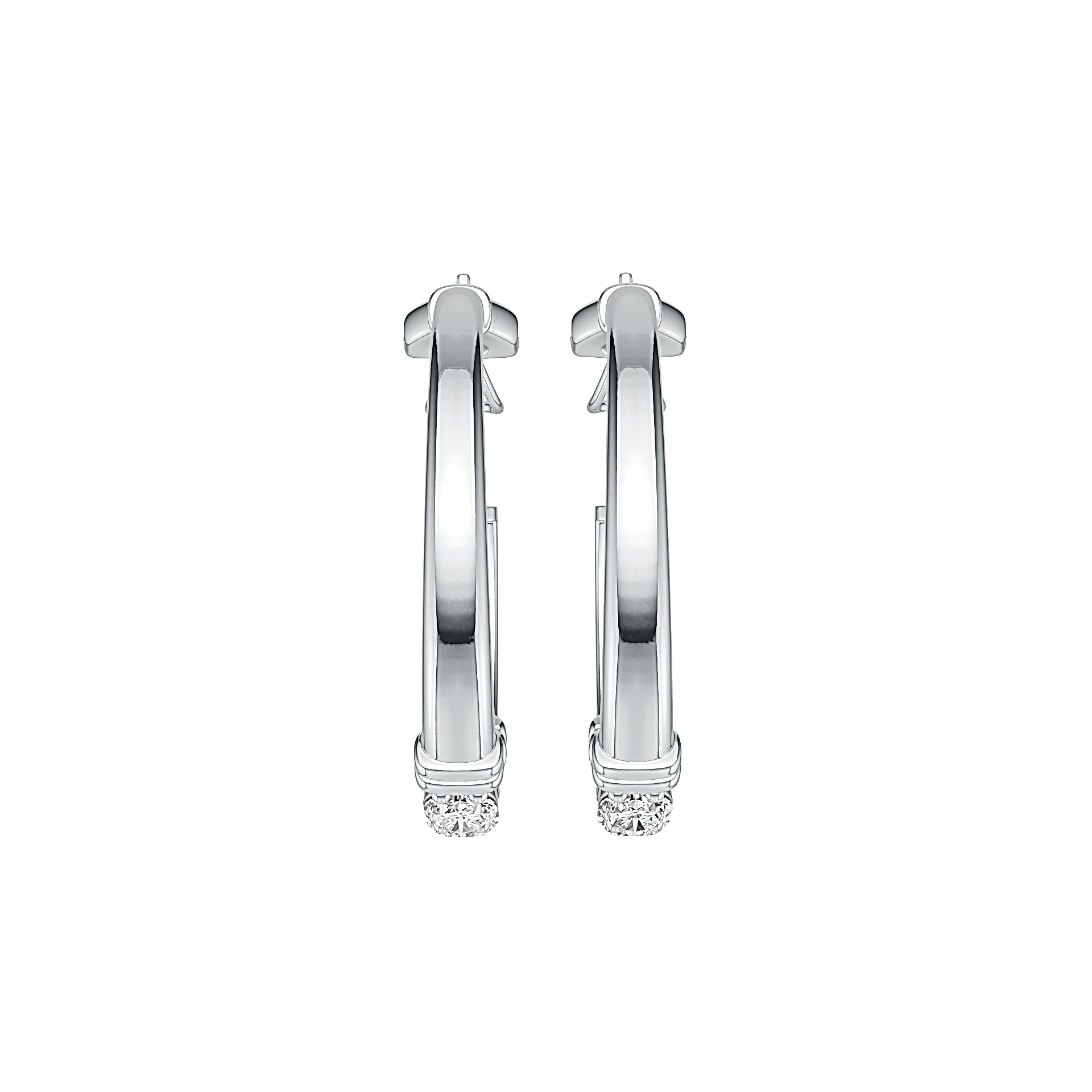 Sterling Silver Semi Mount Earrings Setting Oval OV 7X5mm - Syzjewelry