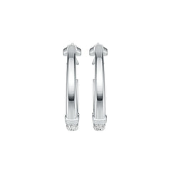 Sterling Silver Semi Mount Earrings Setting Oval OV 7X5mm - Syzjewelry