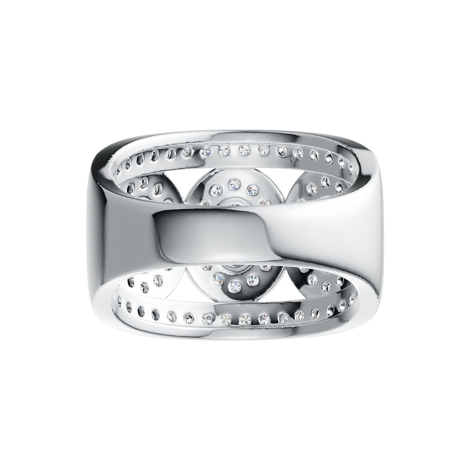 Sterling Silver Semi Mount Ring Setting Oval OV 7X5mm DHJ
