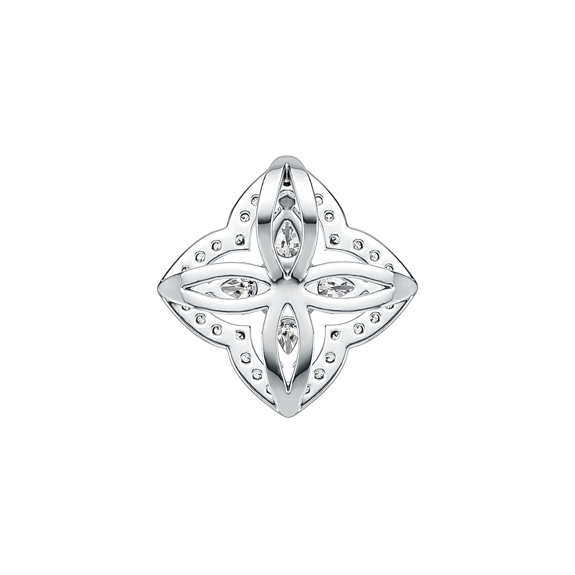 Sterling Silver Semi Mount Pendant Setting Pear PE 4X3mm Syzjewelry