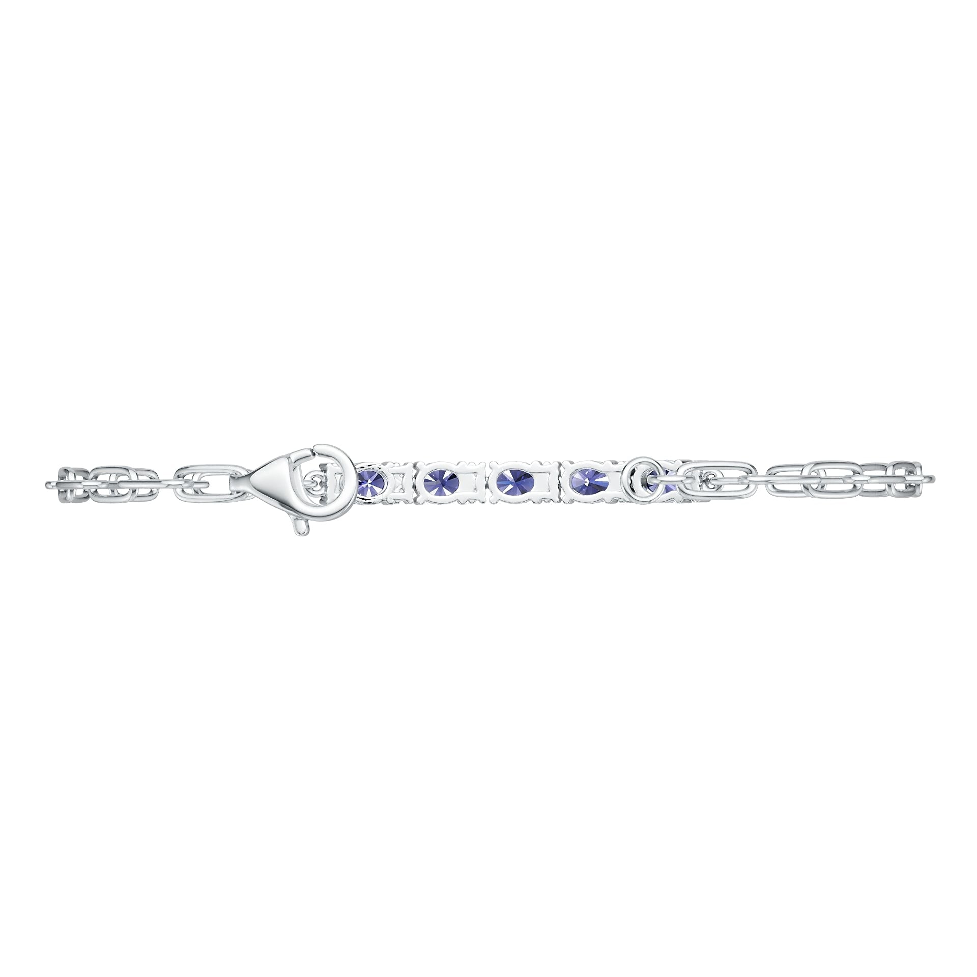 10K Gold Semi Mount Bracelet Setting Round Ro 5x4mm Syz Jewelry