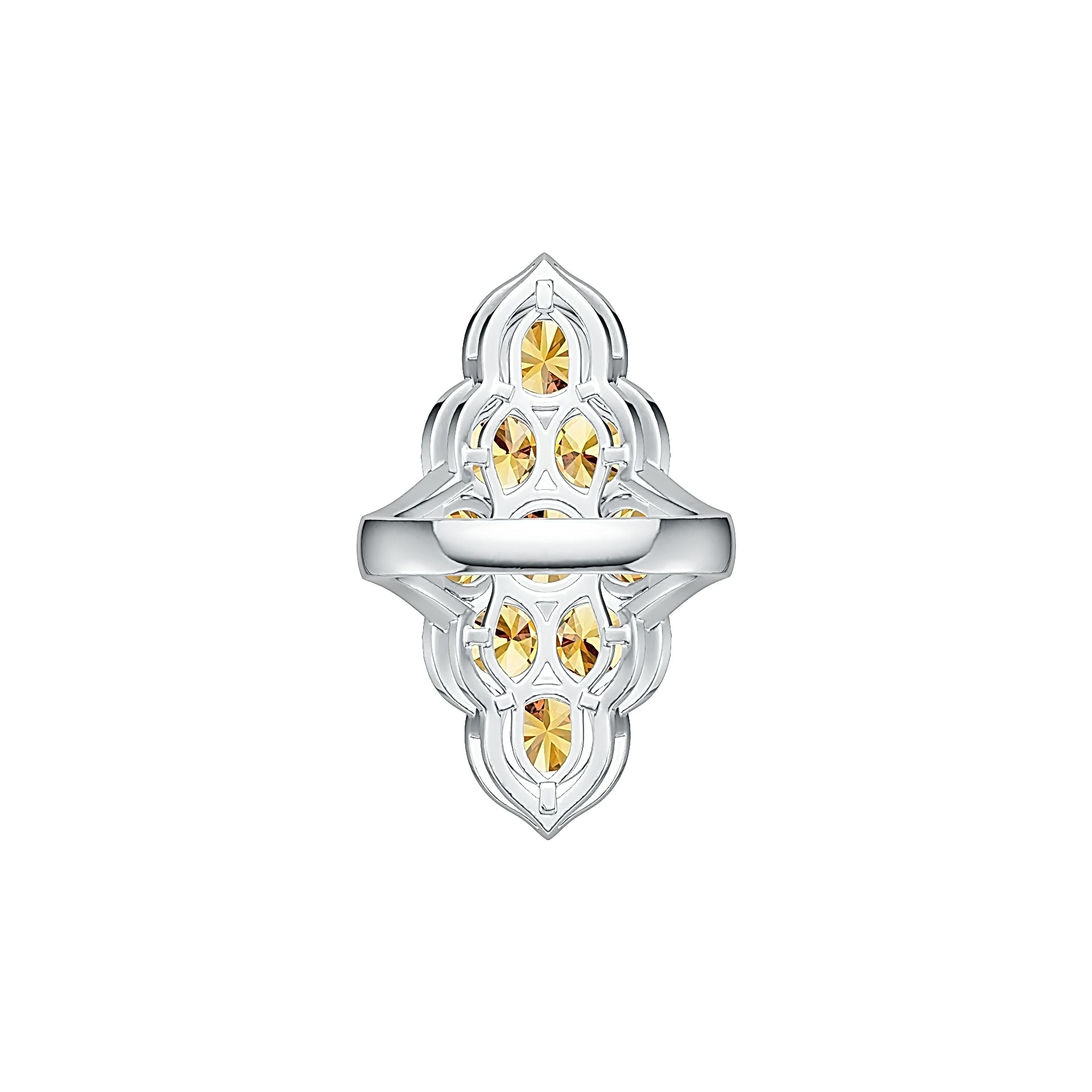 Sterling Silver Semi Mount Ring Setting Round RD 6x6mm DHJ