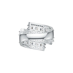 Sterling Silver Semi Mount Ring Setting Round RD 4x4mm DHJ