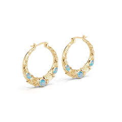 14K Gold Semi Mount Earrings Setting Round Ro 5x5mm Syz Jewelry