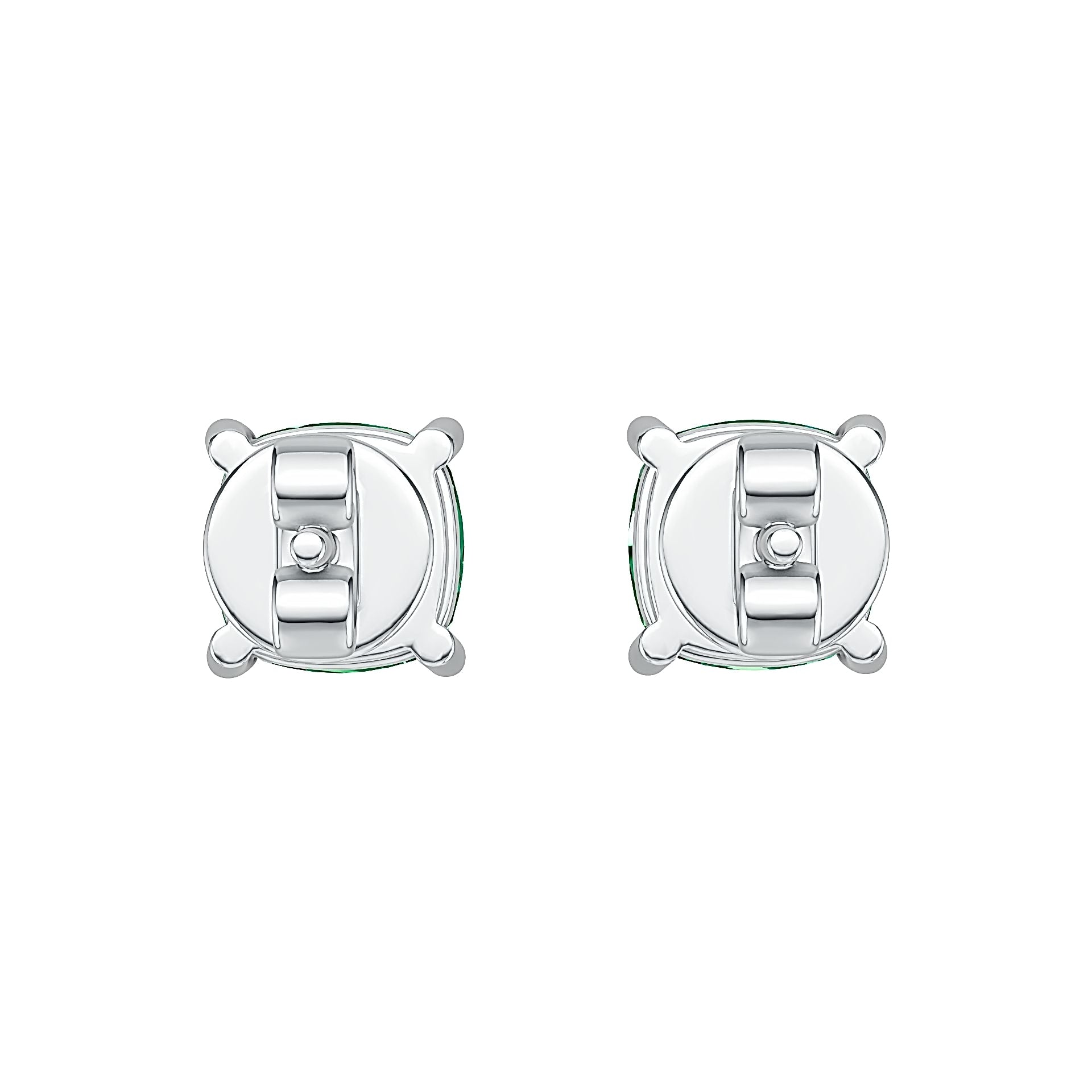 10K Gold Semi Mount Earrings Setting Round RD 6x6mm DHJ