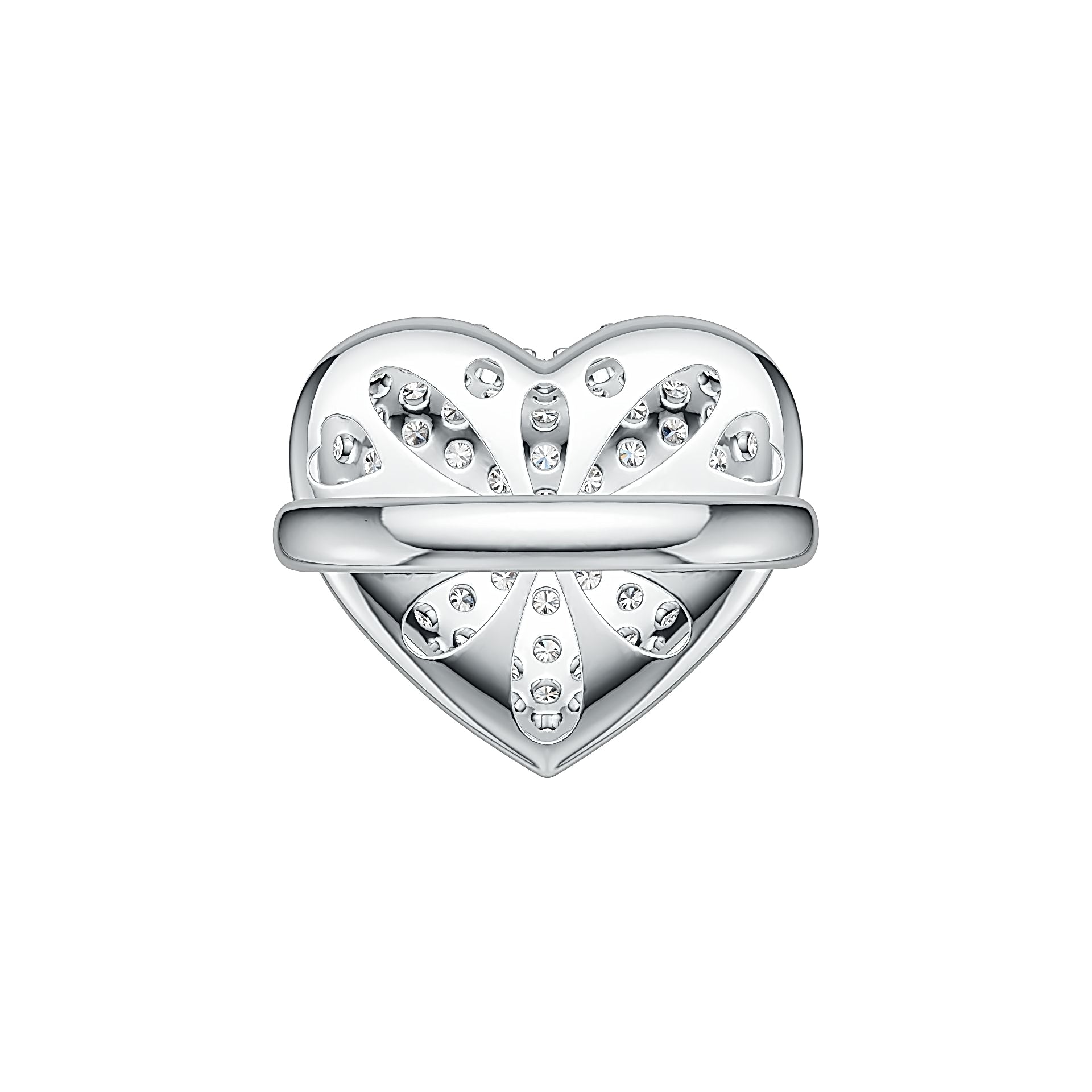 Sterling Silver Semi Mount Ring Setting Round RD Band圈戒mm DHJ