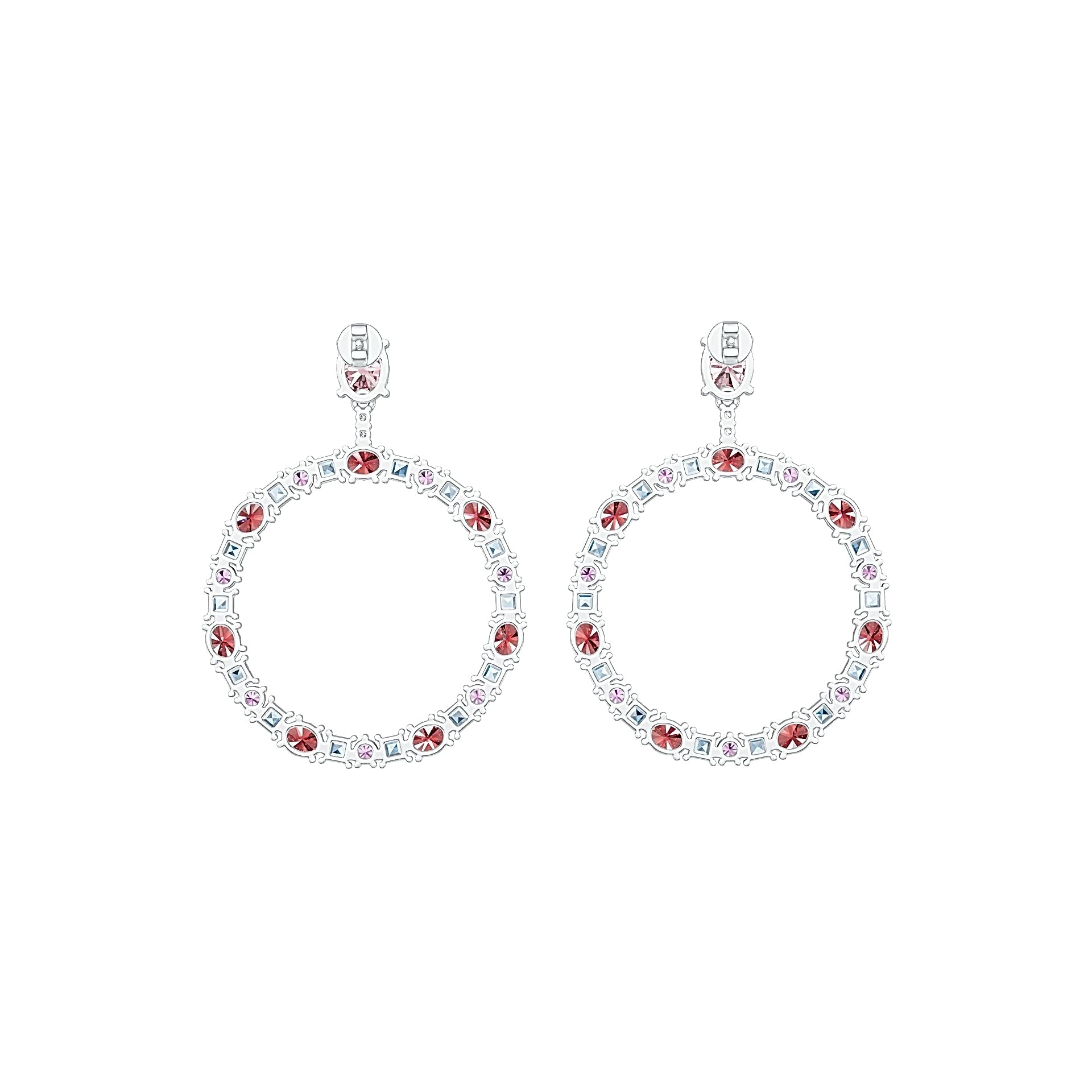 Sterling Silver Semi Mount Earrings Setting Oval OV 8X6mm OV 5X3mm DHJ