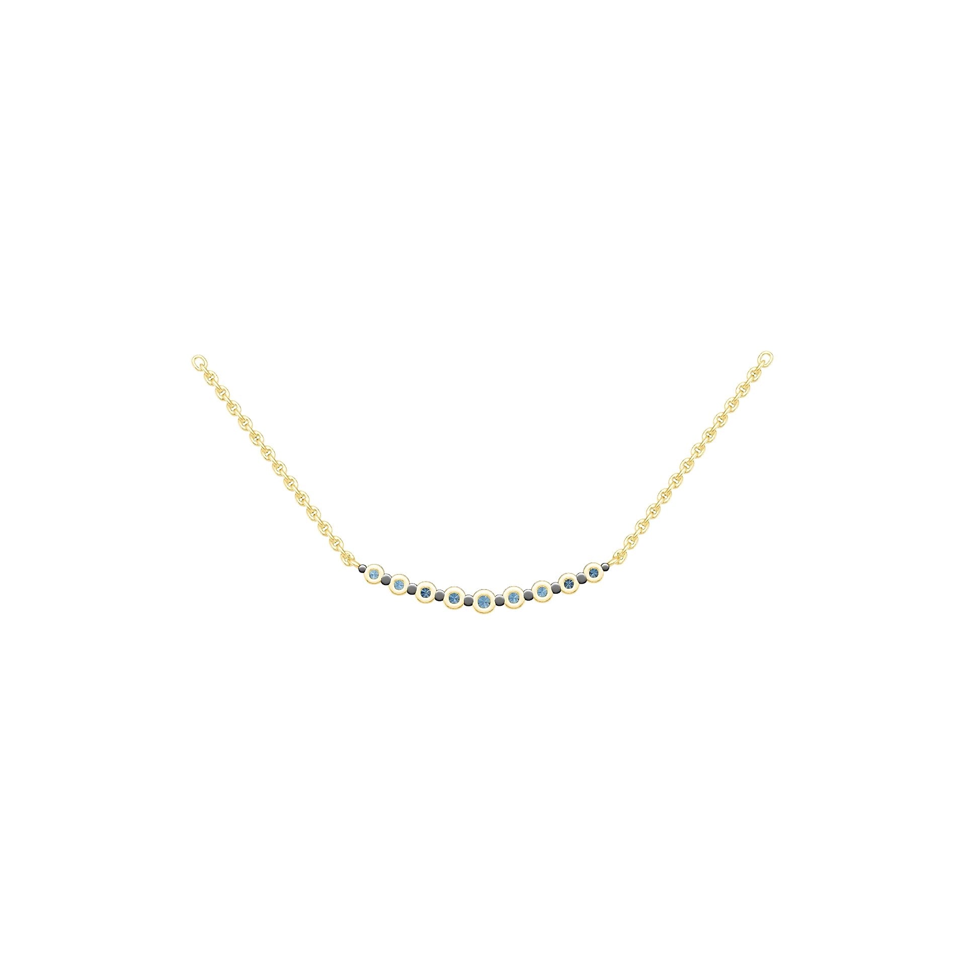 10K 14K Gold or Platinum Semi Mount Necklace Setting Round Rd Diamond Accent Syzjewelry