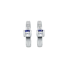 Sterling Silver Semi Mount Earrings Setting Round Rd DHJ