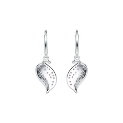 Sterling Silver Semi Mount Earrings Setting Round RD 1.3mm DHJ