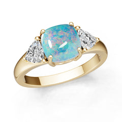 18K Gold Semi Mount Ring Setting Round Ro 8x8mm Diamond Accent Syz Jewelry