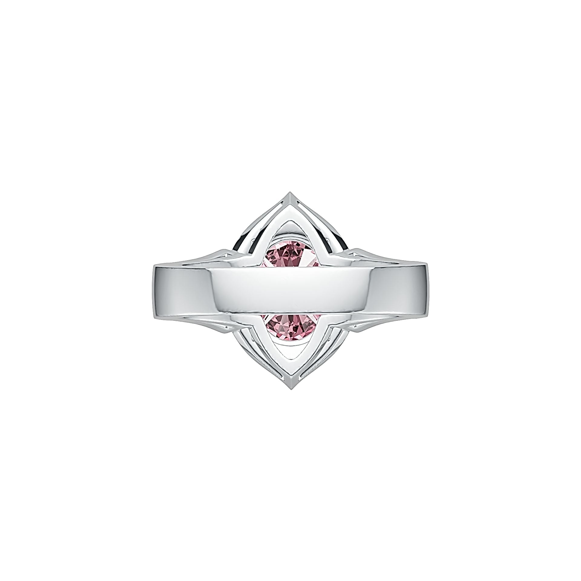 Sterling Silver Semi Mount Ring Setting Oval OV 10X8mm DHJ