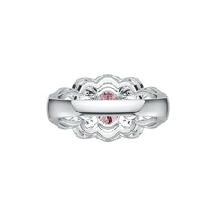 Sterling Silver Semi Mount Ring Setting Oval OV 8X6mm DHJ